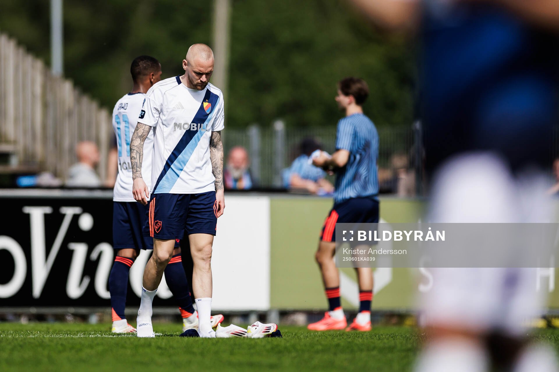 Djurgårdens Adam Ståhl deppar