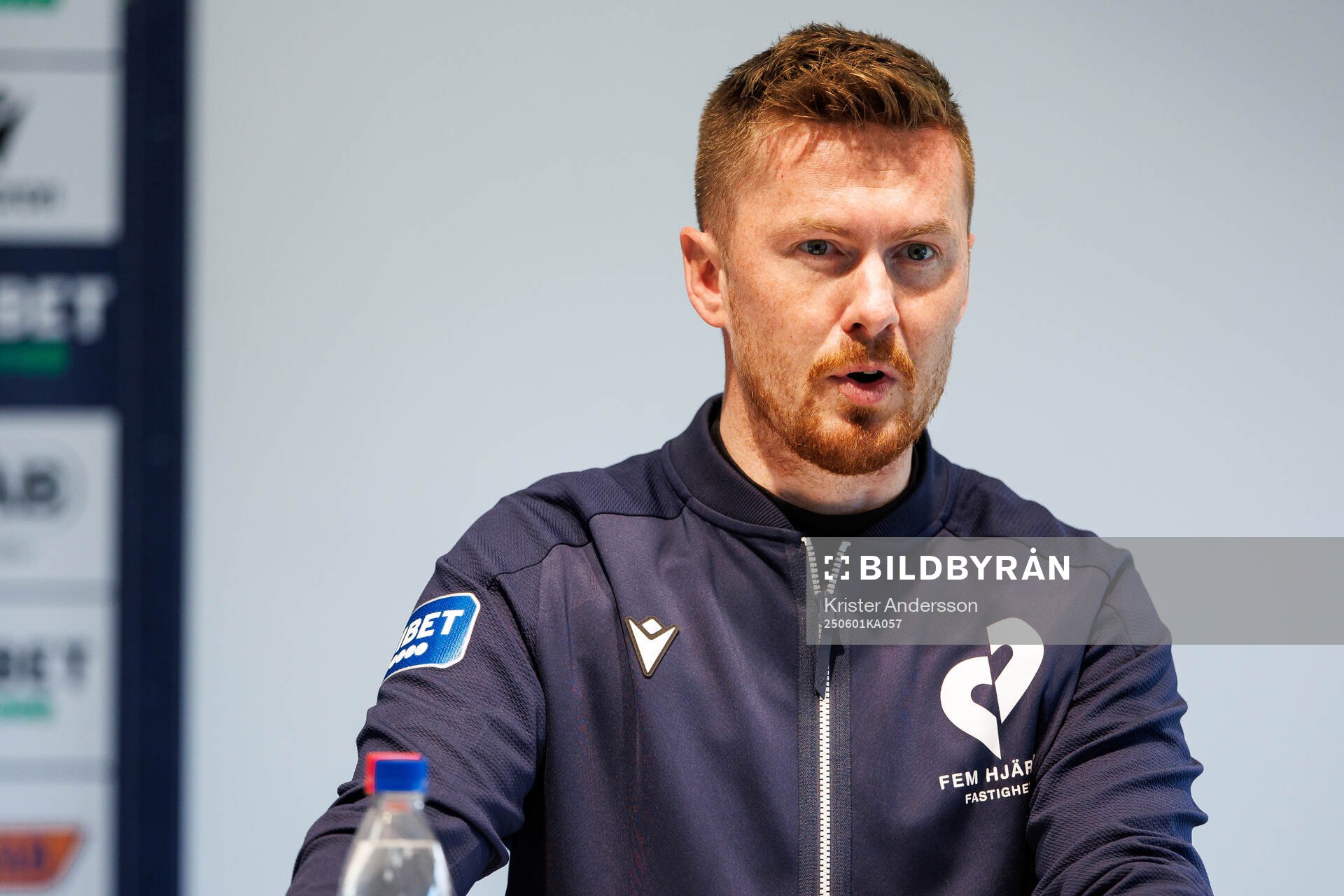 Halmstads tränare Johan Lindholm