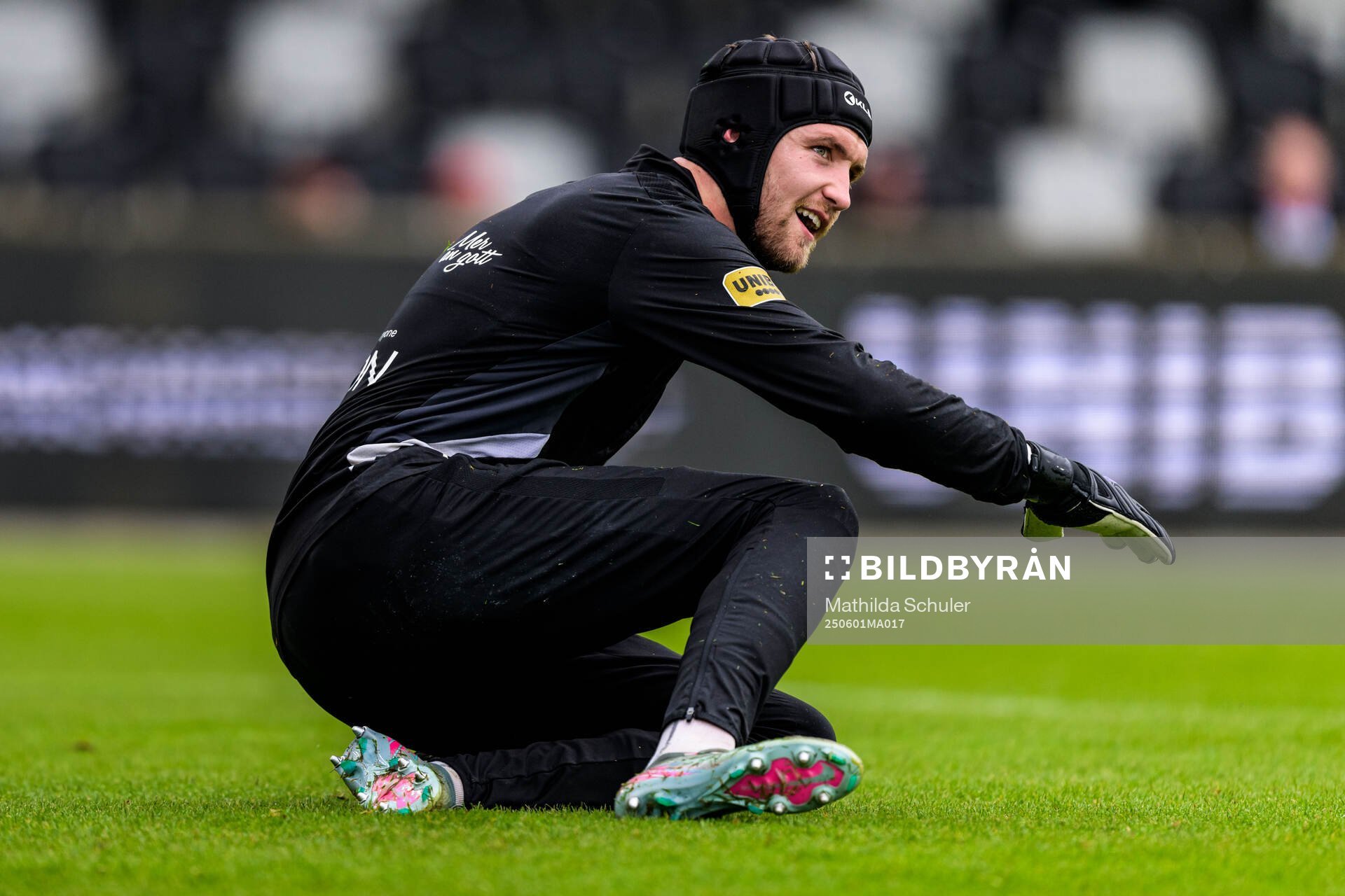 Mjällbys målvakt Noel Törnqvist