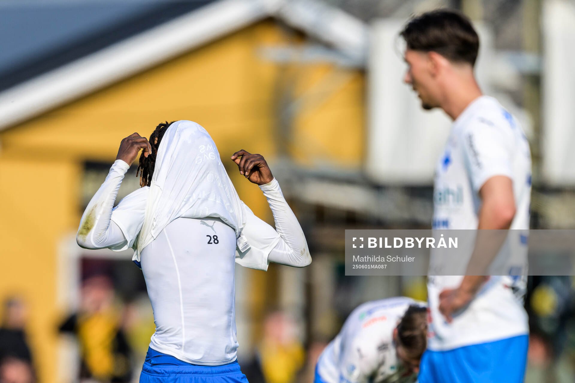 Värnamos Frank Junior Agyei deppar