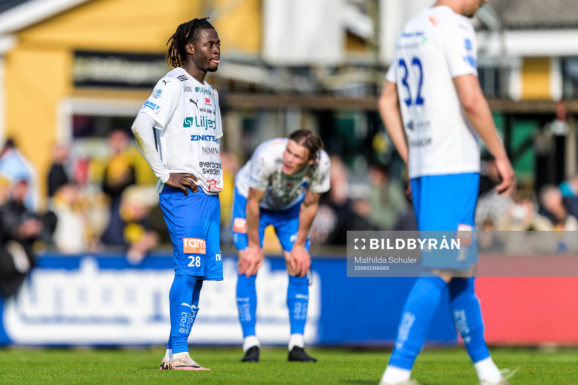 Värnamos Frank Junior Agyei deppar