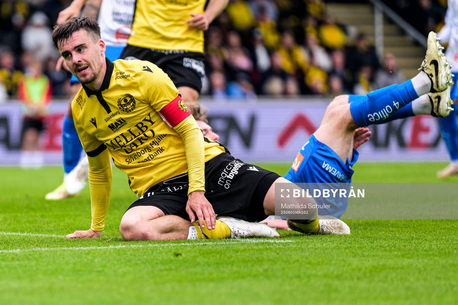 Mjällbys Jesper Gustavsson deppar