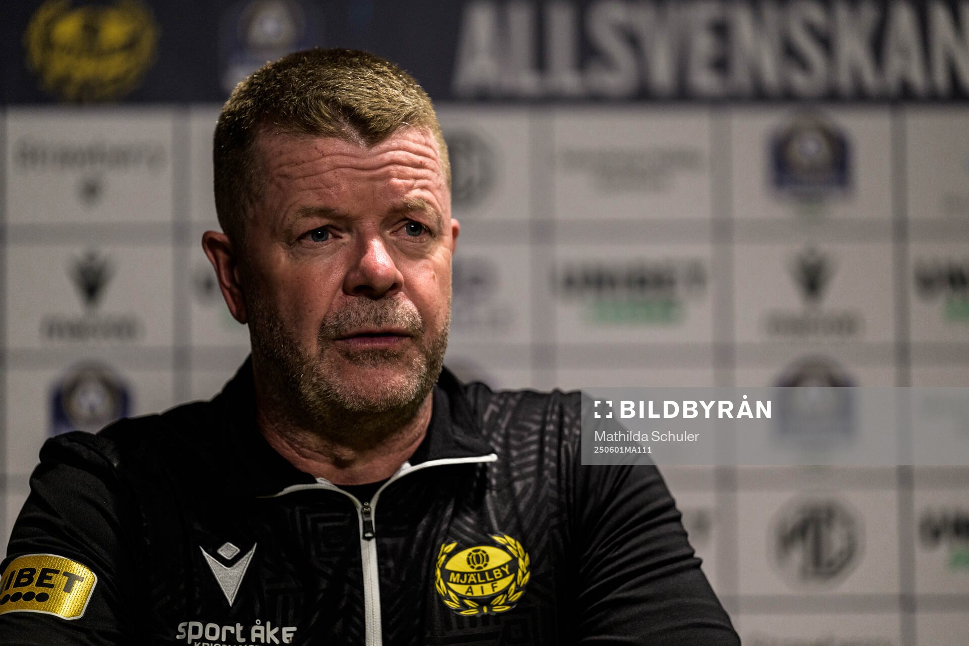 Mjällbys tränare Anders Torstensson