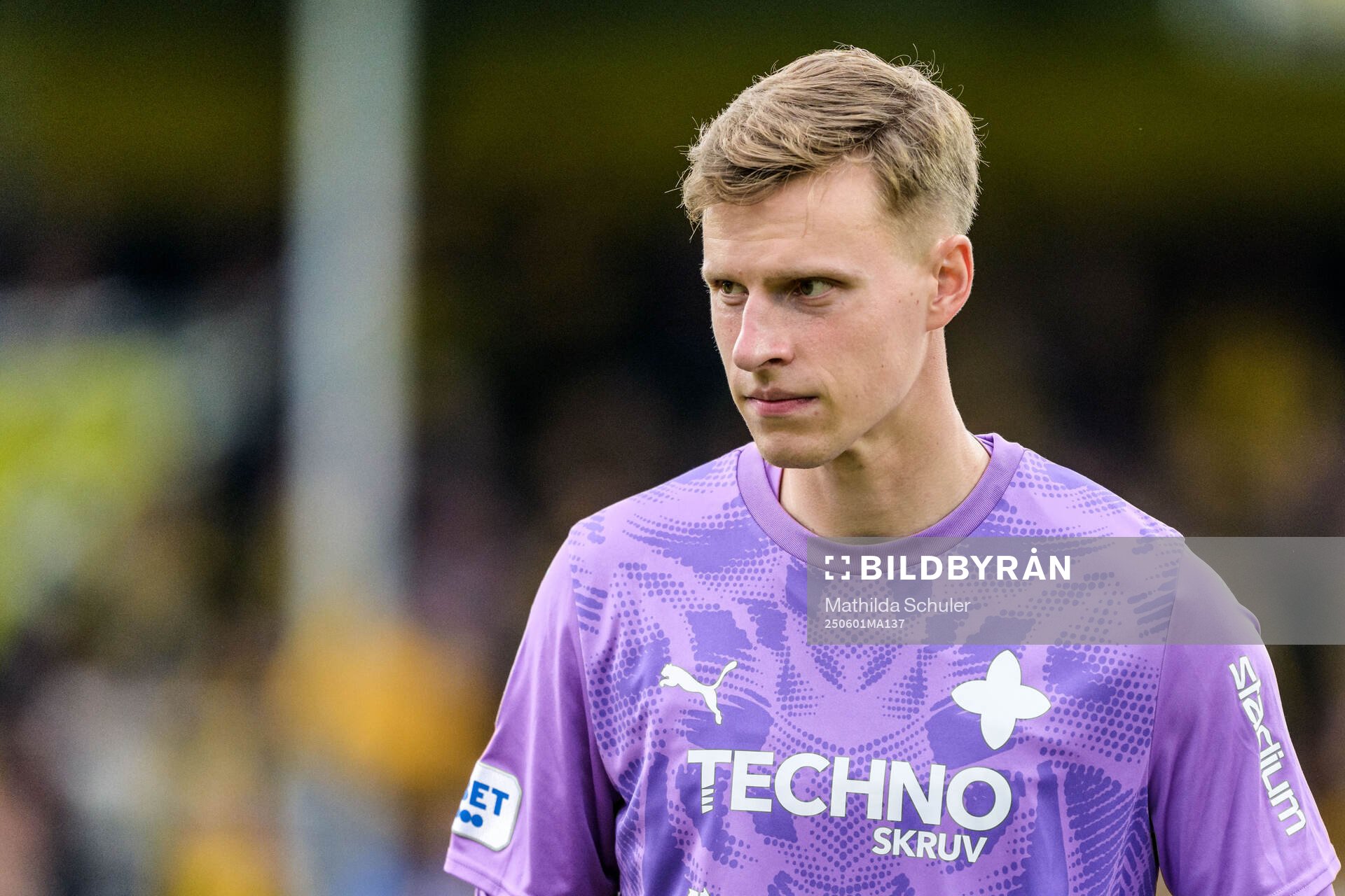 Värnamos målvakt Hugo Keto