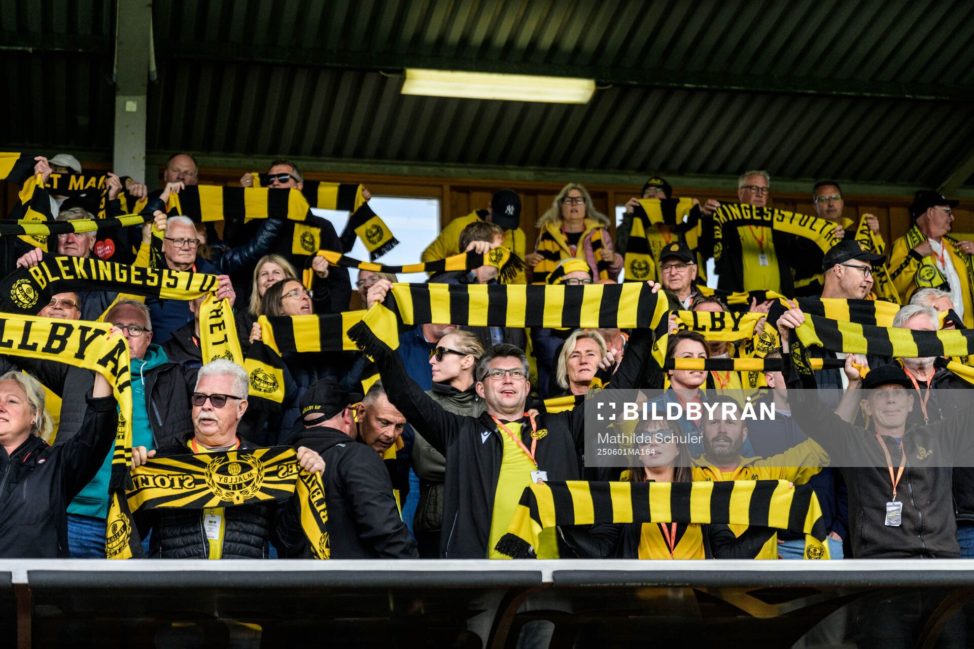 Mjällbys supportrar