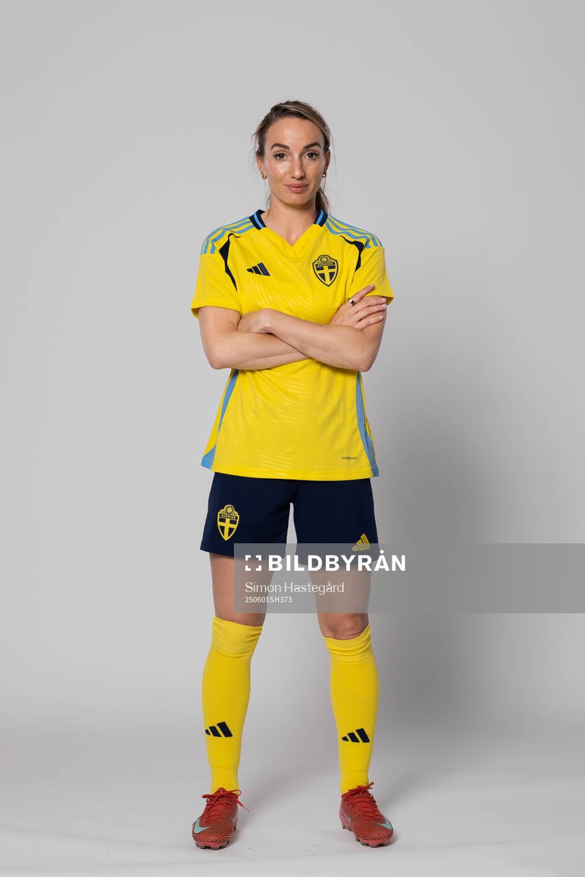 Kosovare Asllani of Sweden poses for a portrait