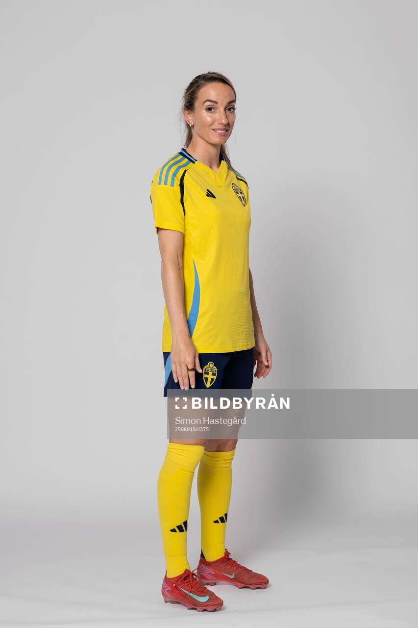 Kosovare Asllani of Sweden poses for a portrait