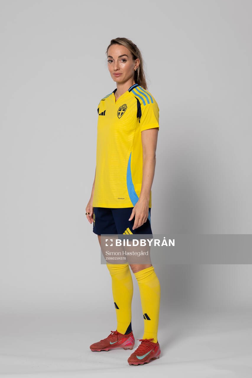 Kosovare Asllani of Sweden poses for a portrait