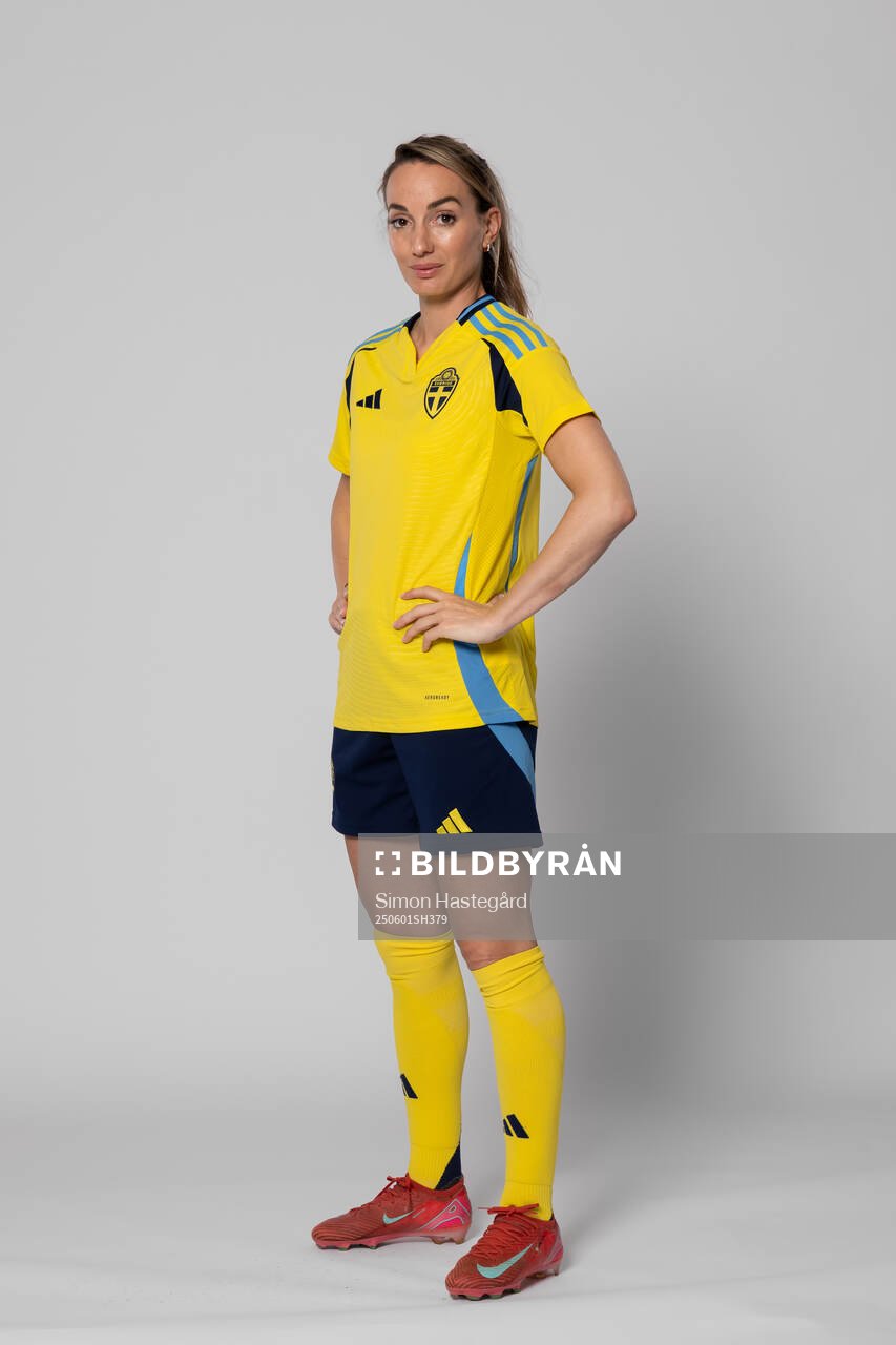 Kosovare Asllani of Sweden poses for a portrait