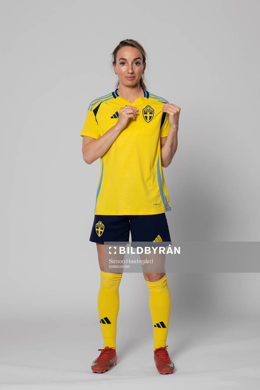 Kosovare Asllani of Sweden poses for a portrait