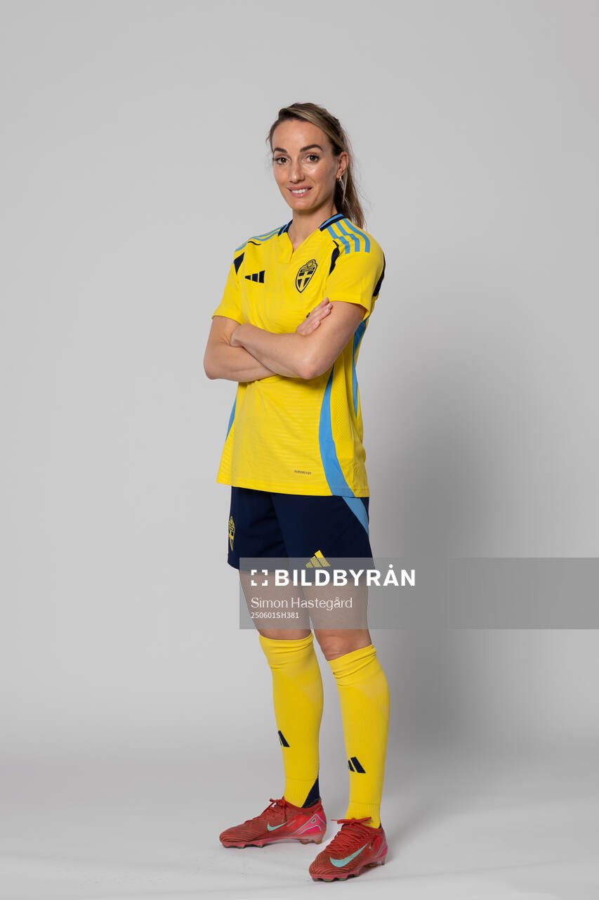 Kosovare Asllani of Sweden poses for a portrait