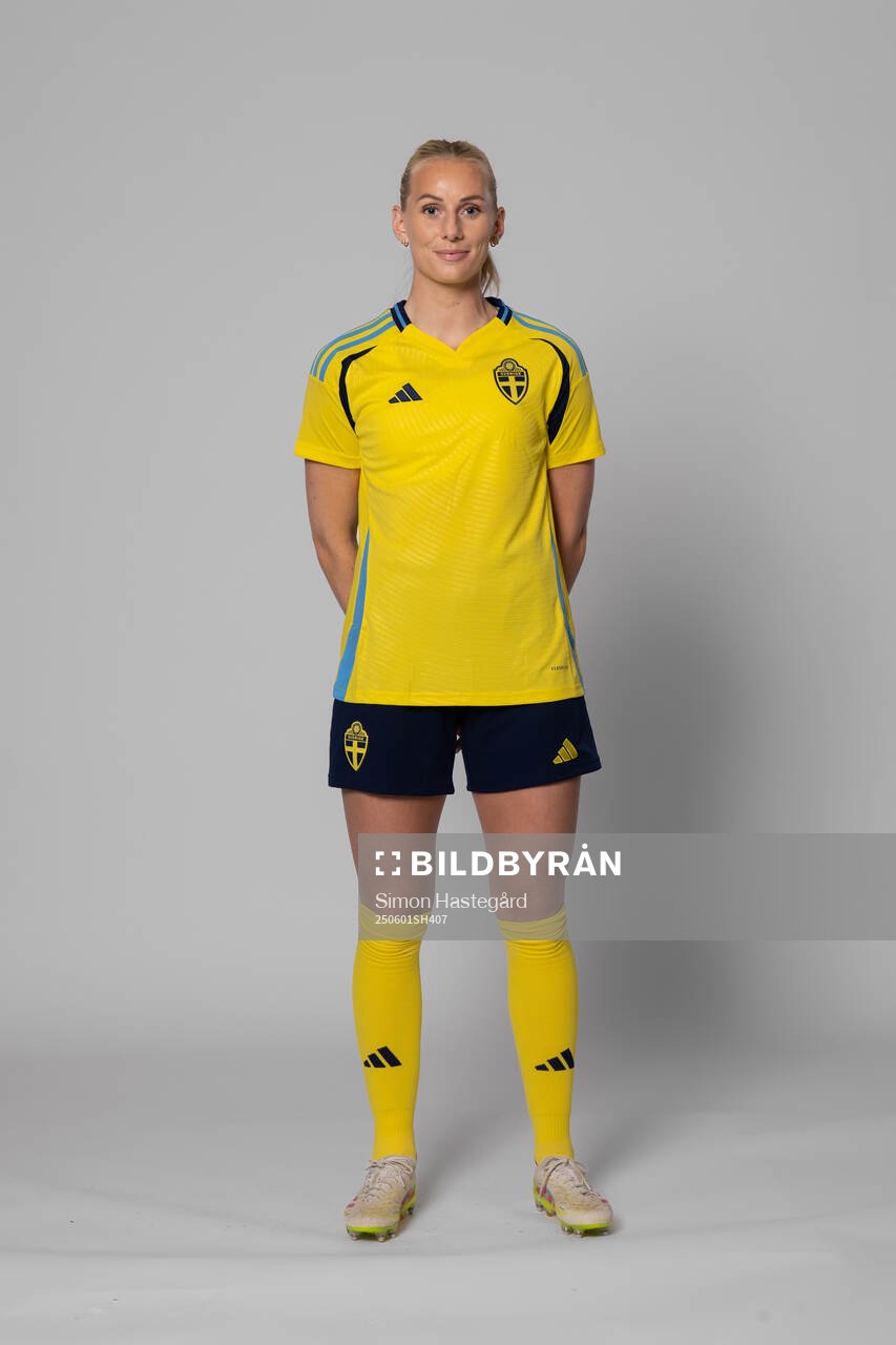 Stina Blackstenius of Sweden poses for a portrait