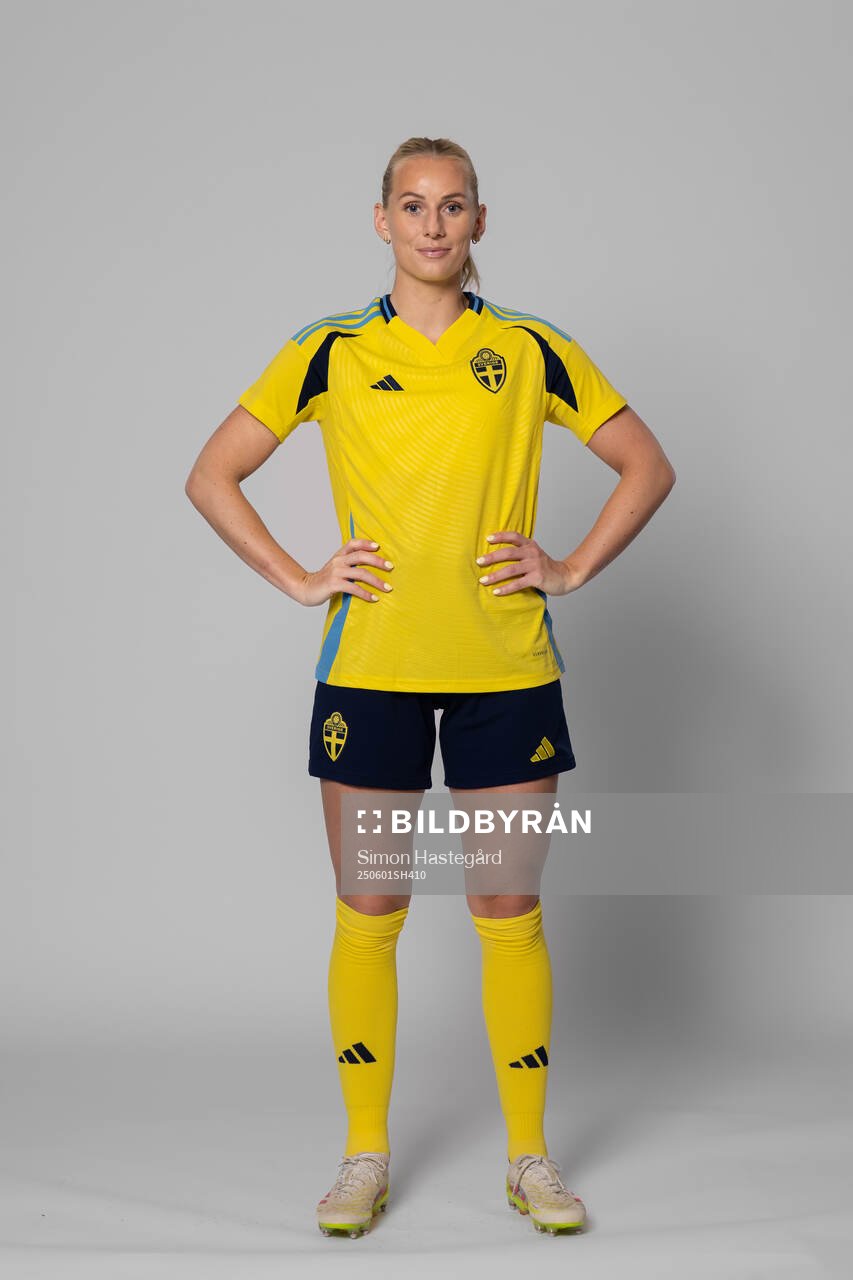 Stina Blackstenius of Sweden poses for a portrait