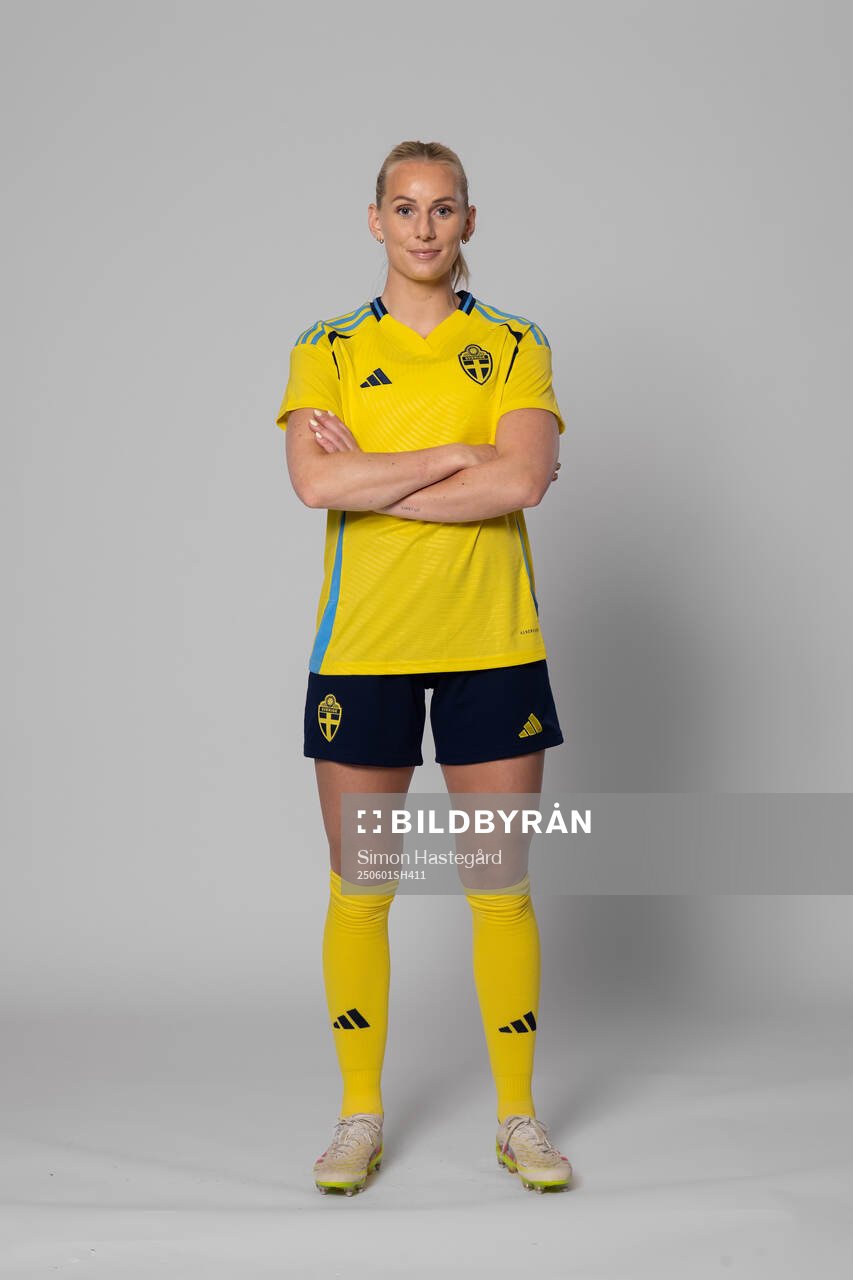 Stina Blackstenius of Sweden poses for a portrait