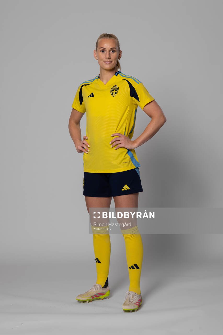 Stina Blackstenius of Sweden poses for a portrait