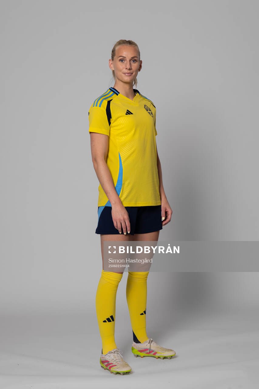 Stina Blackstenius of Sweden poses for a portrait