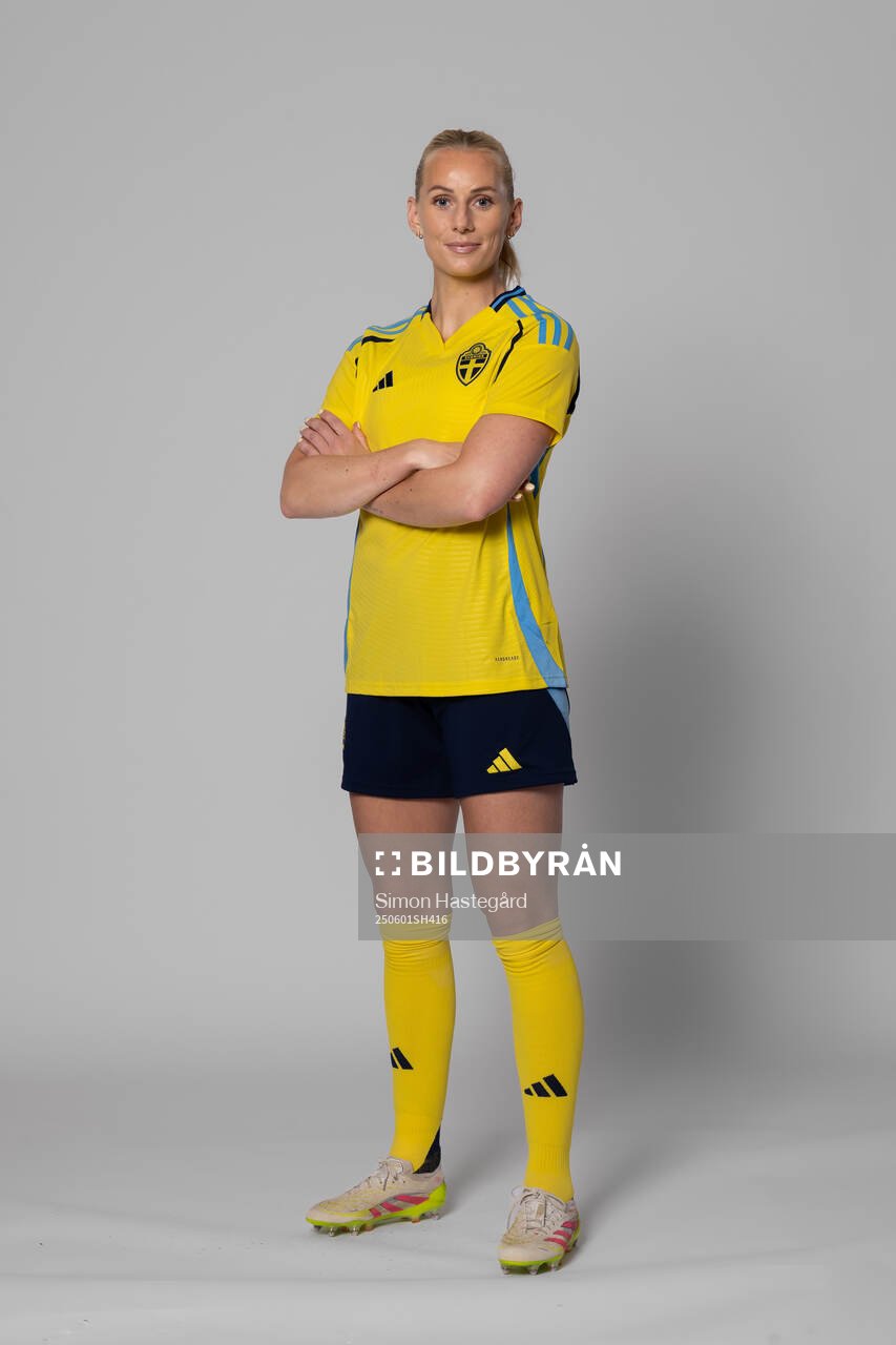 Stina Blackstenius of Sweden poses for a portrait