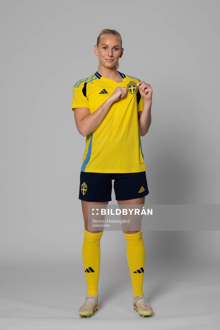 Stina Blackstenius of Sweden poses for a portrait