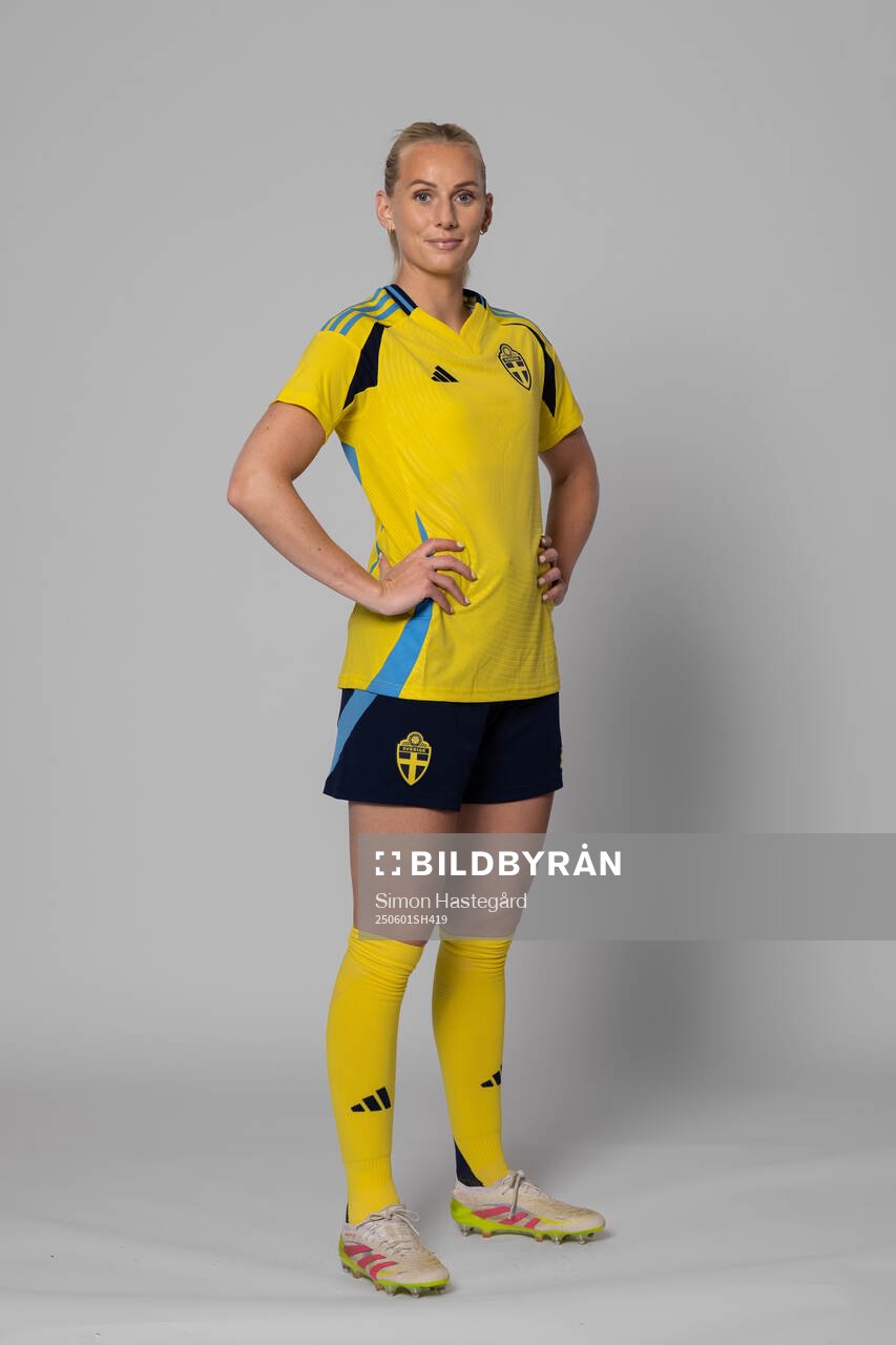 Stina Blackstenius of Sweden poses for a portrait