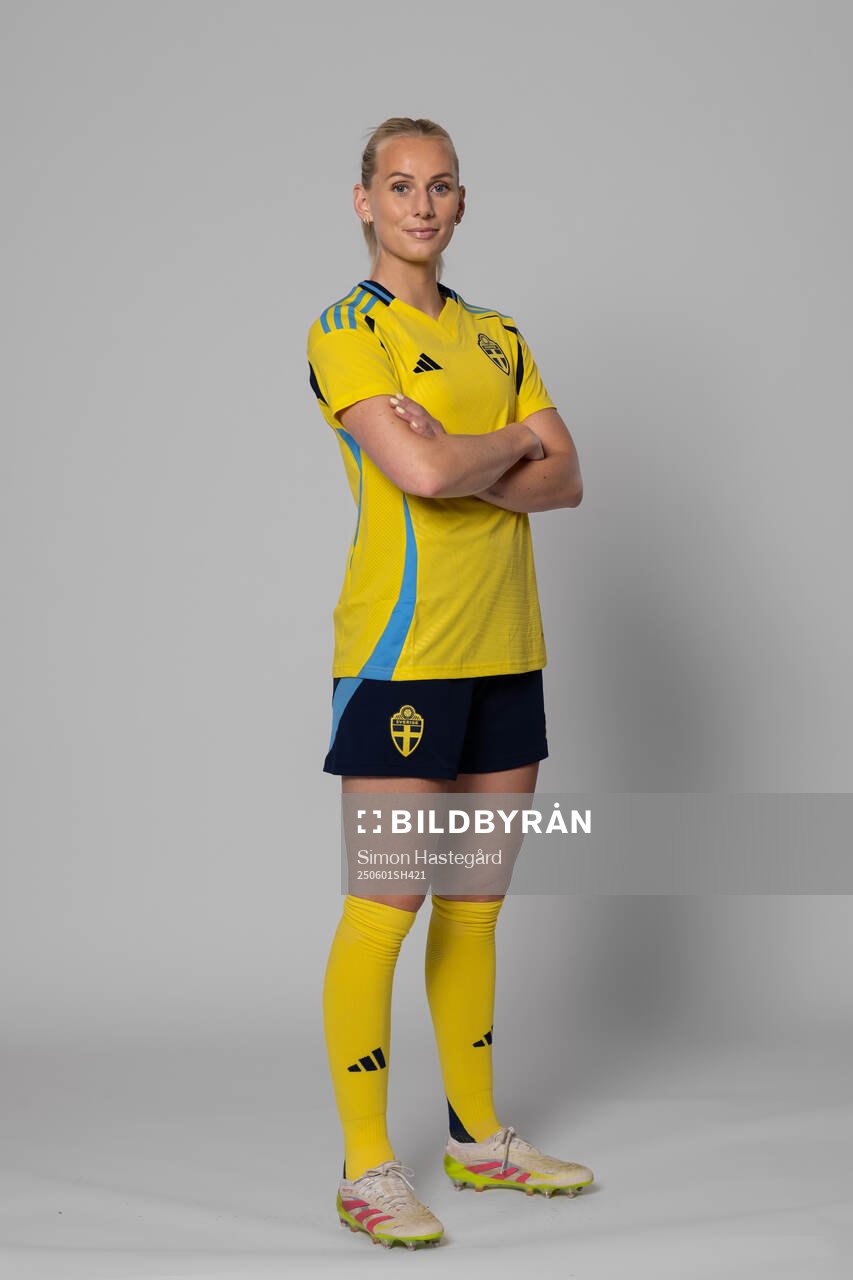 Stina Blackstenius of Sweden poses for a portrait