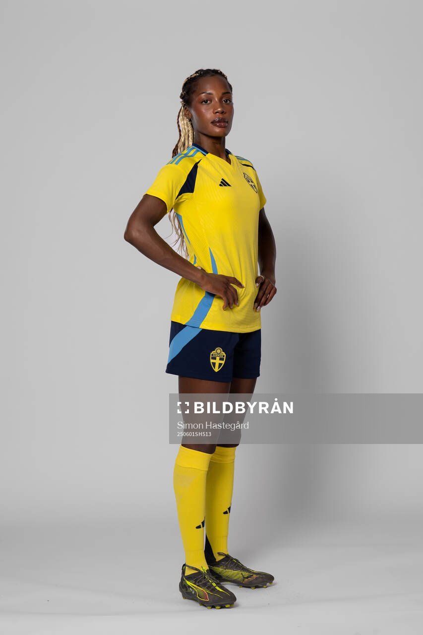 Evelyn Ijeh of Sweden poses for a portrait