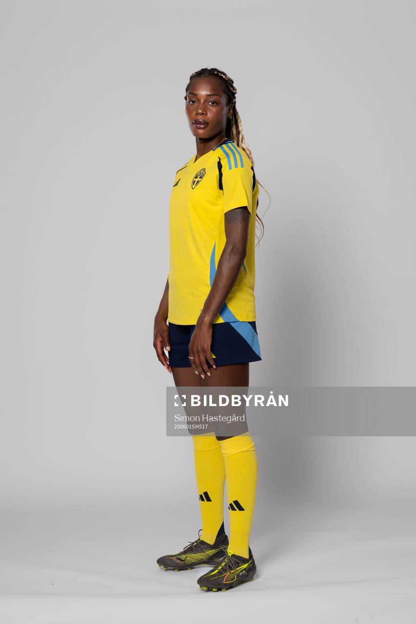 Evelyn Ijeh of Sweden poses for a portrait
