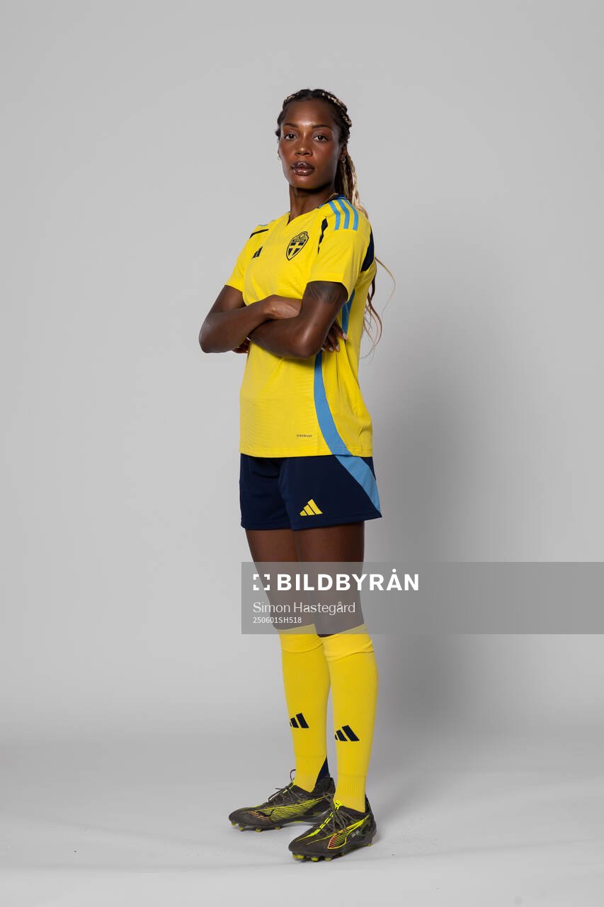 Evelyn Ijeh of Sweden poses for a portrait