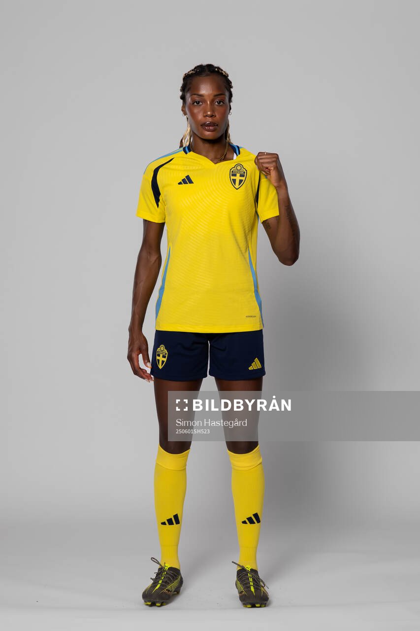 Evelyn Ijeh of Sweden poses for a portrait