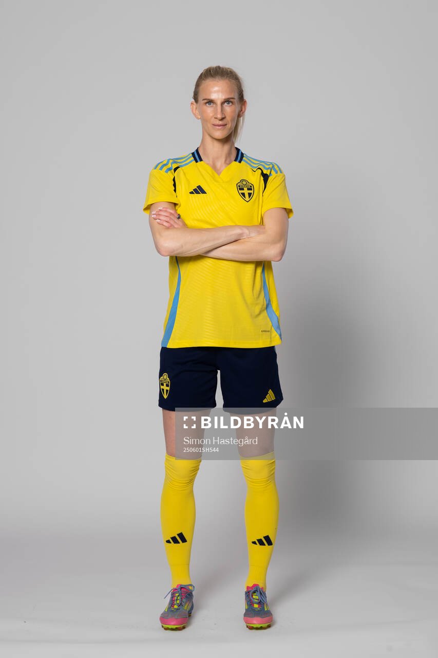 Sofia Jakobsson of Sweden poses for a portrait