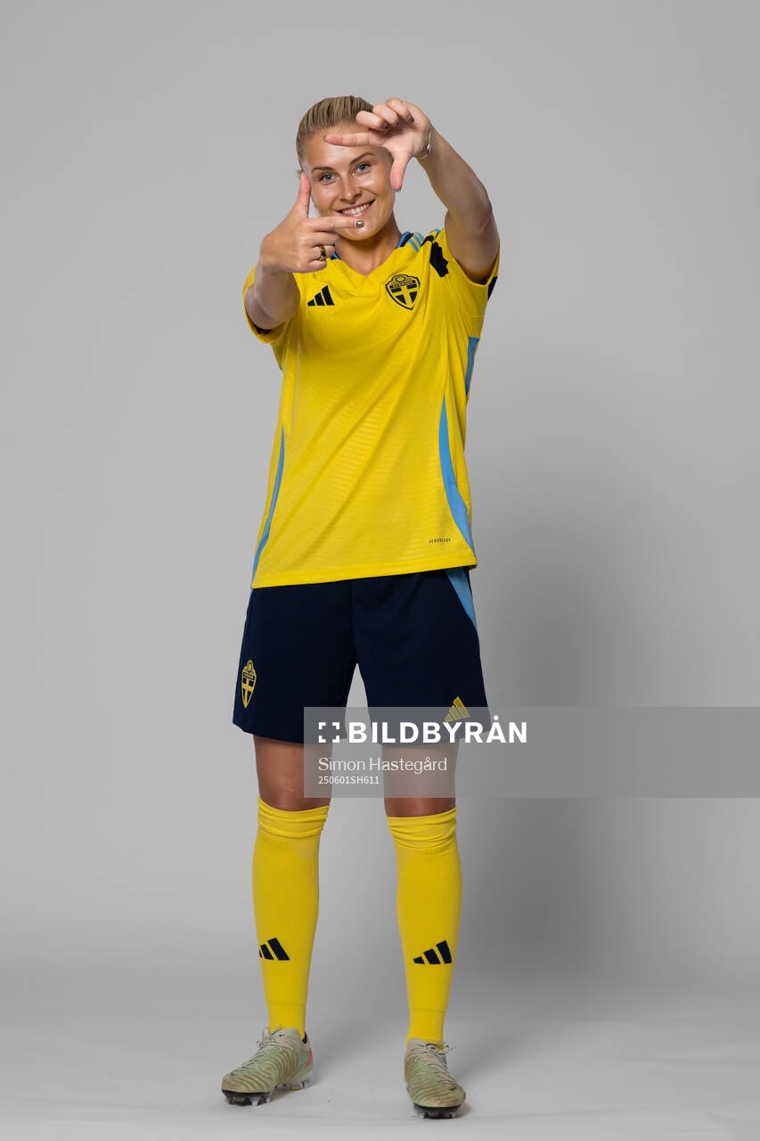 Amanda Nildén of Sweden poses for a portrait