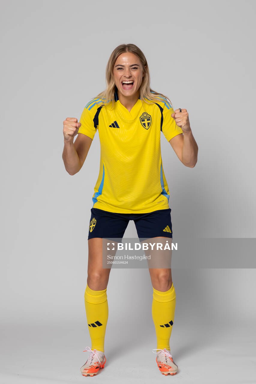 Fridolina Rolfö of Sweden poses for a portrait