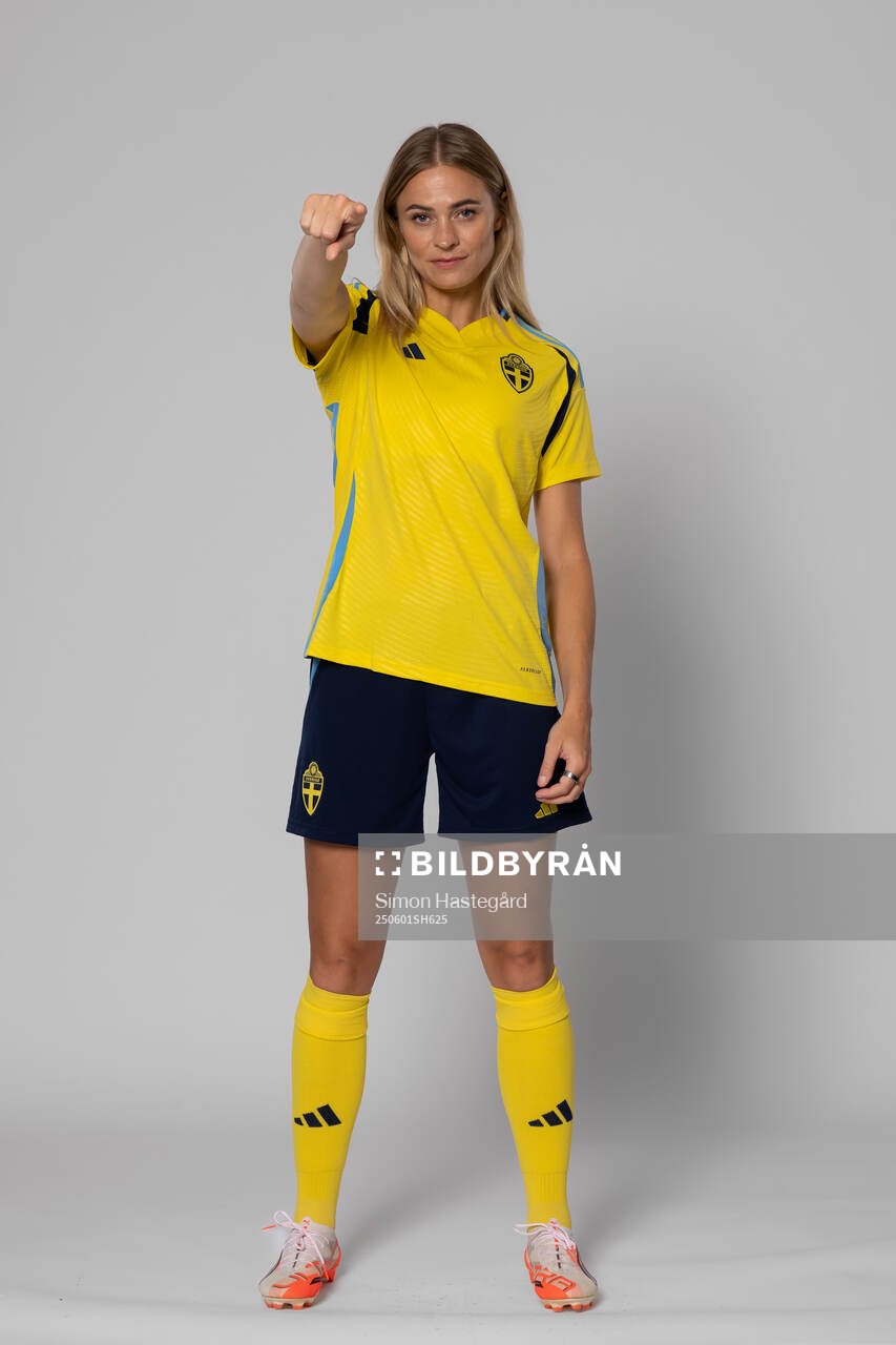 Fridolina Rolfö of Sweden poses for a portrait