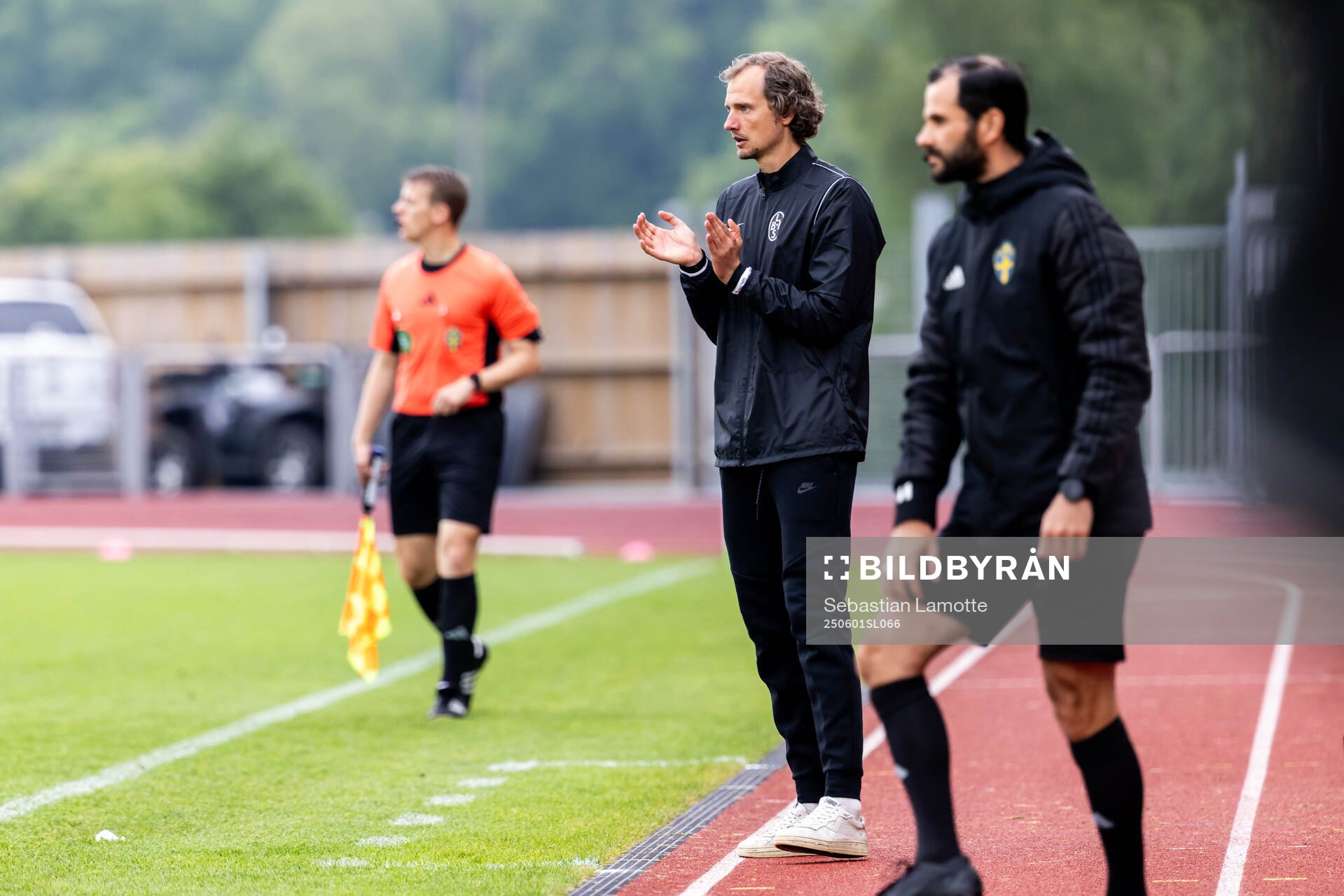 Landskronas tränare Robin Asterhed