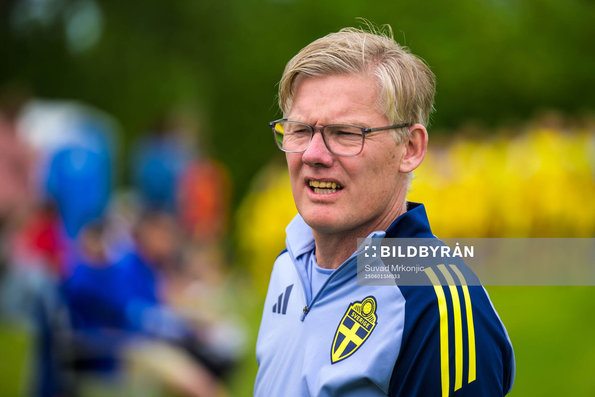 Head coach Anders Bengtsson of Sweden