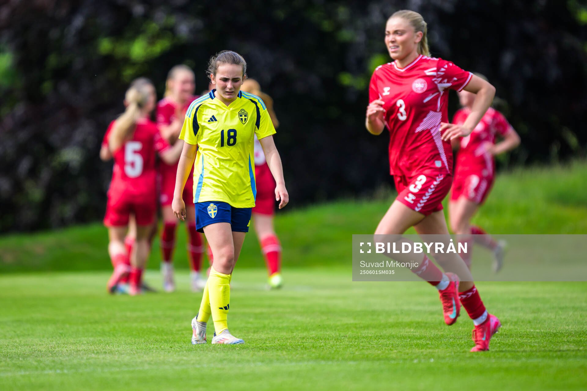 Saga Kristell of Sweden looks dejected