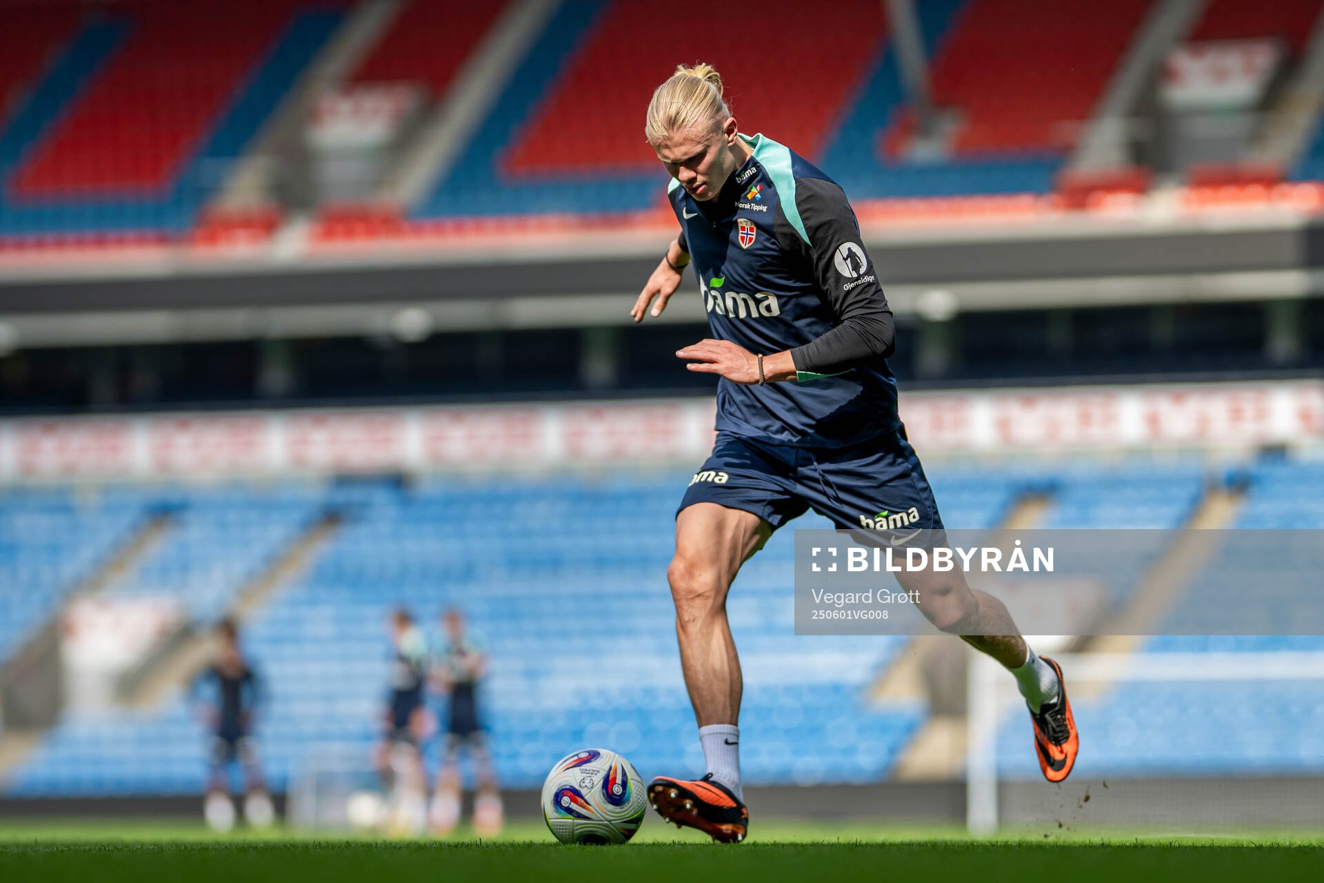 Erling Braut Haaland of the Norwegian national football team