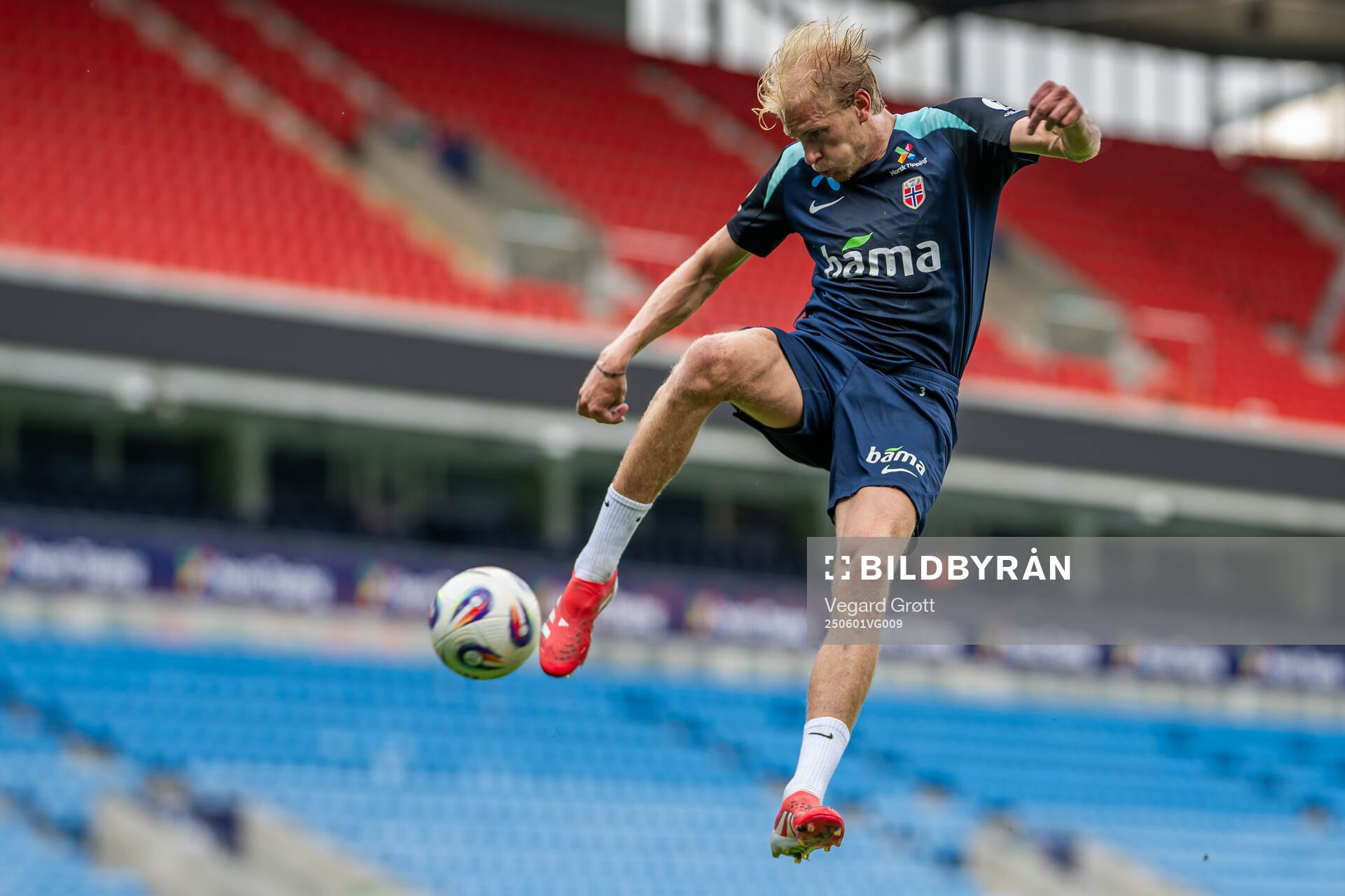 Morten Thorsby of the Norwegian national football team