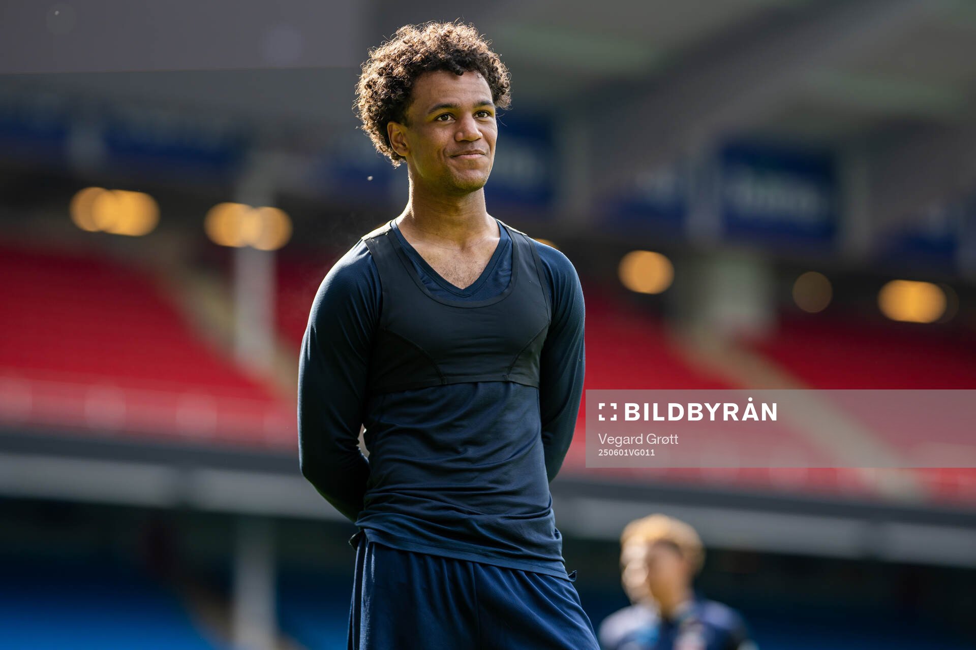 Oscar Bobb of the Norwegian national football team