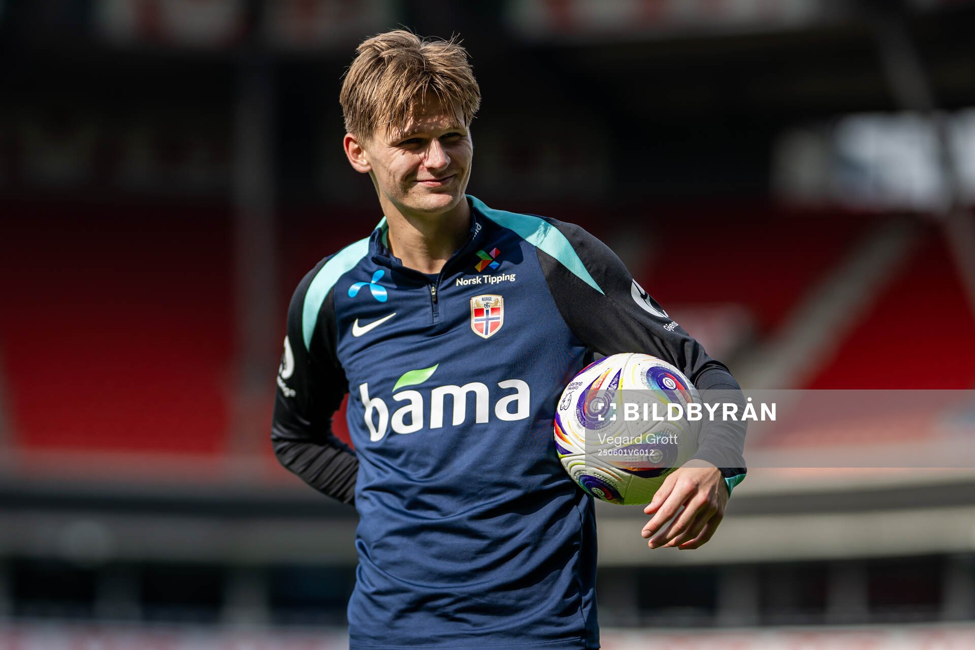 David Møller Wolfe of the Norwegian national football team