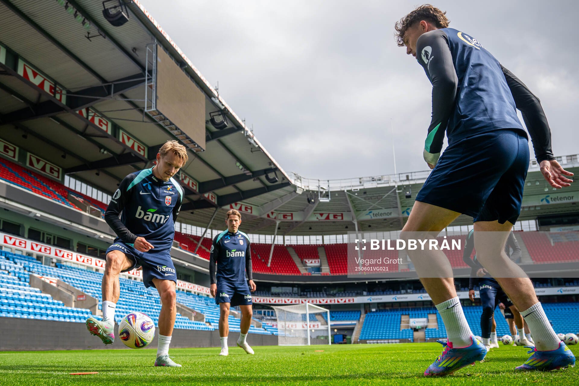 Martin Ødegaard of the Norwegian national football team