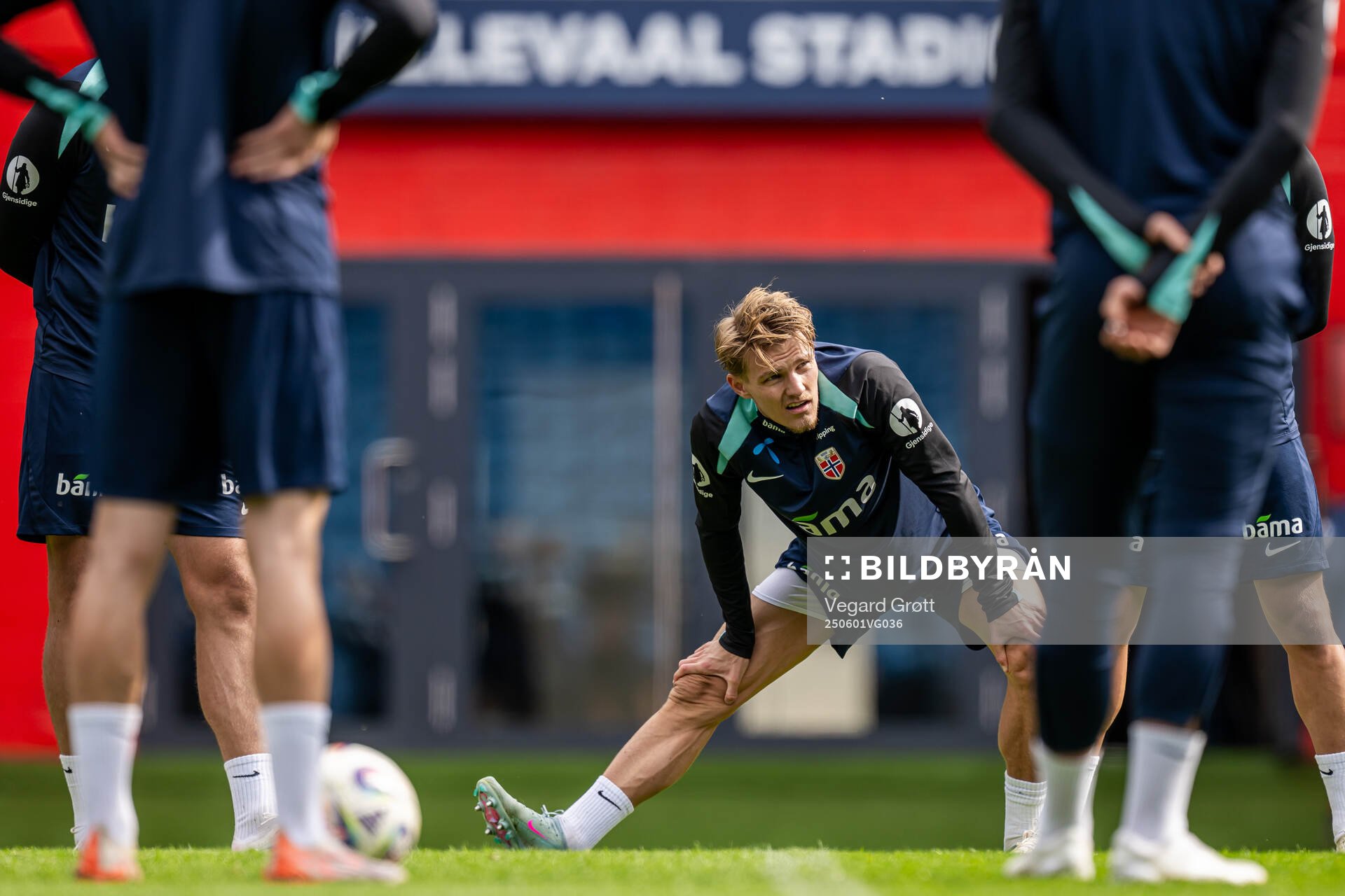 Martin Ødegaard of the Norwegian national football team