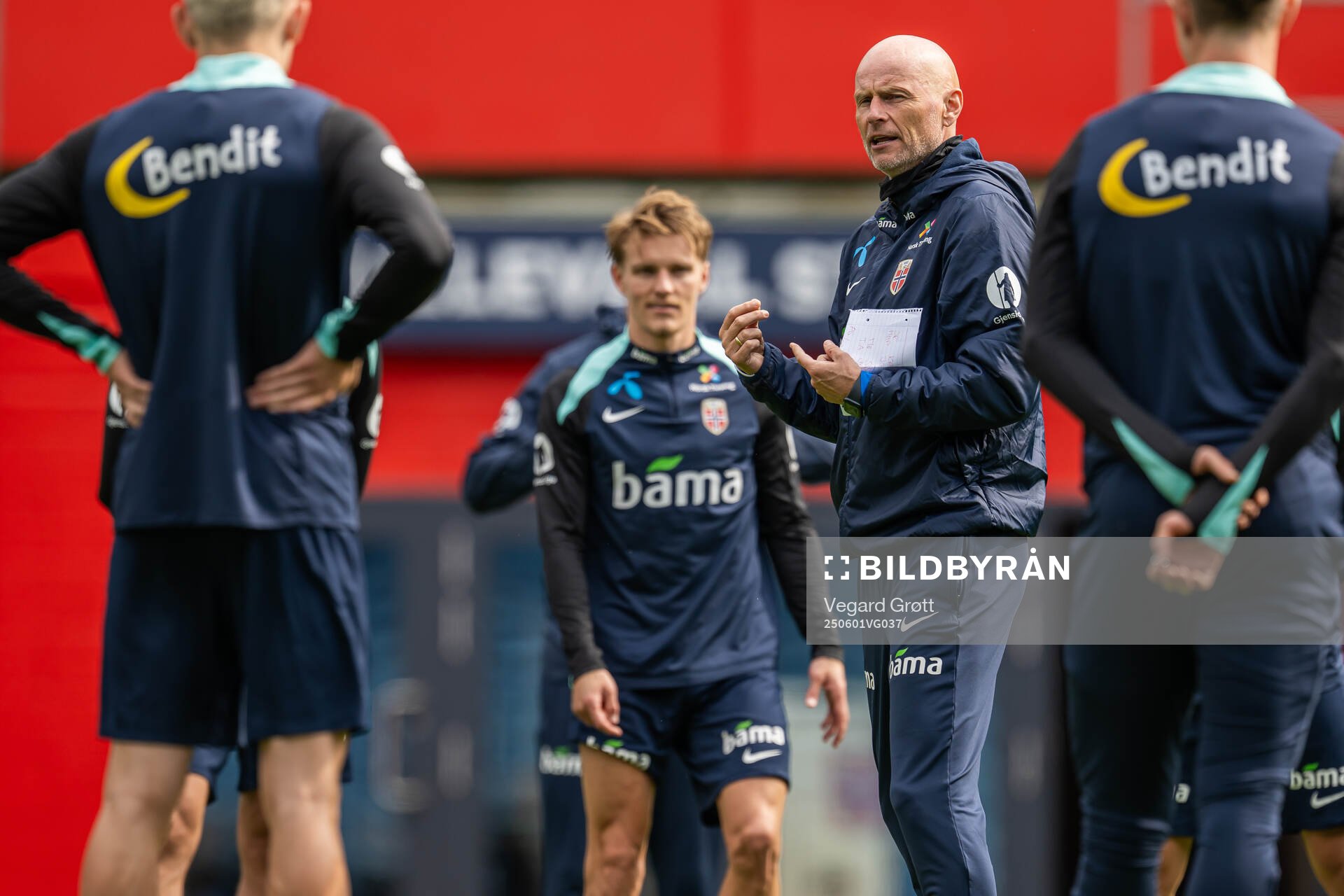 Ståle Solbakken, head coach of the Norwegian national