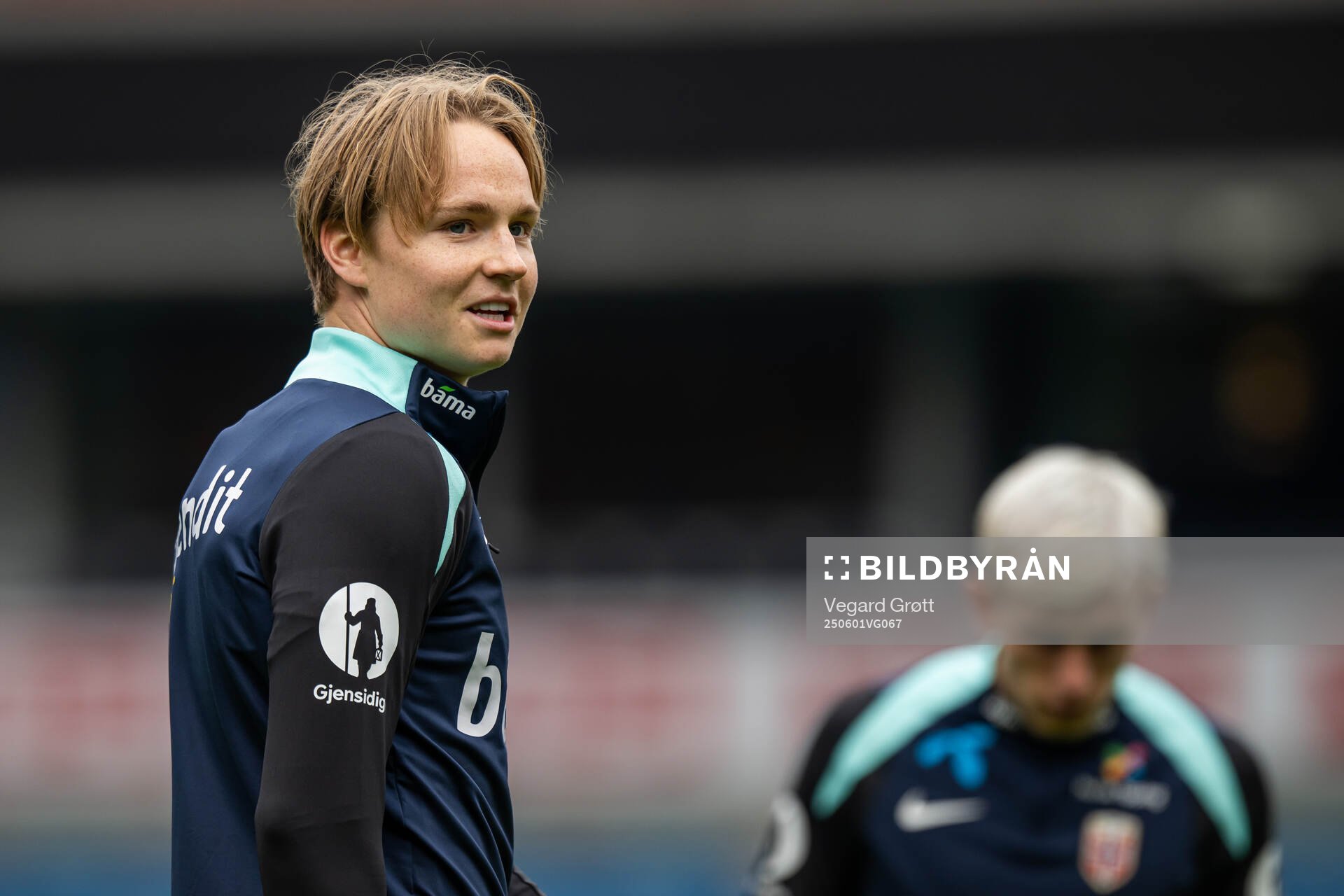 Andreas Schjelderup of the Norwegian national football team
