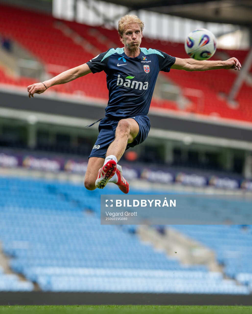 Morten Thorsby of the Norwegian national football team