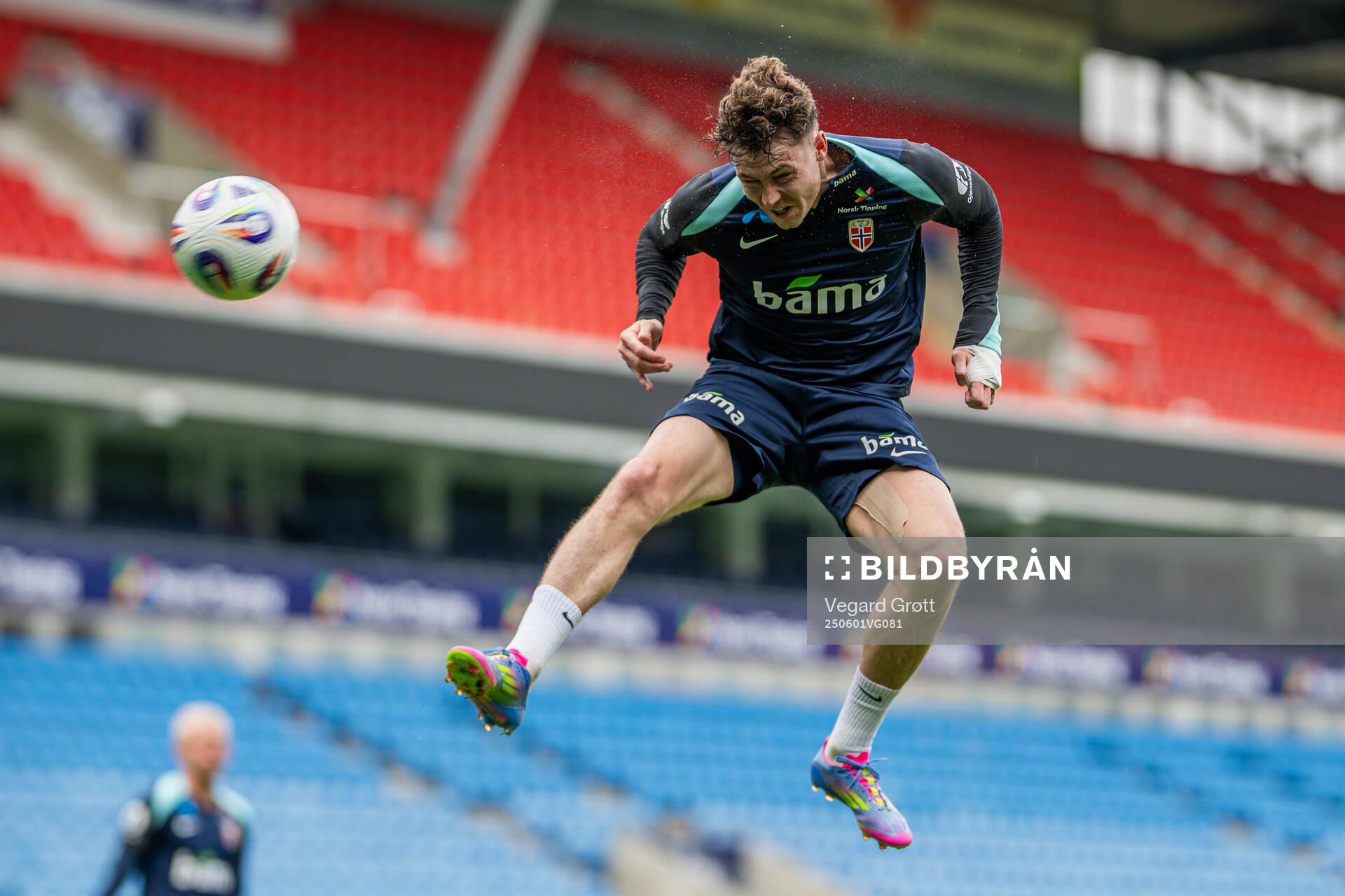 Jørgen Strand Larsen of the Norwegian national football