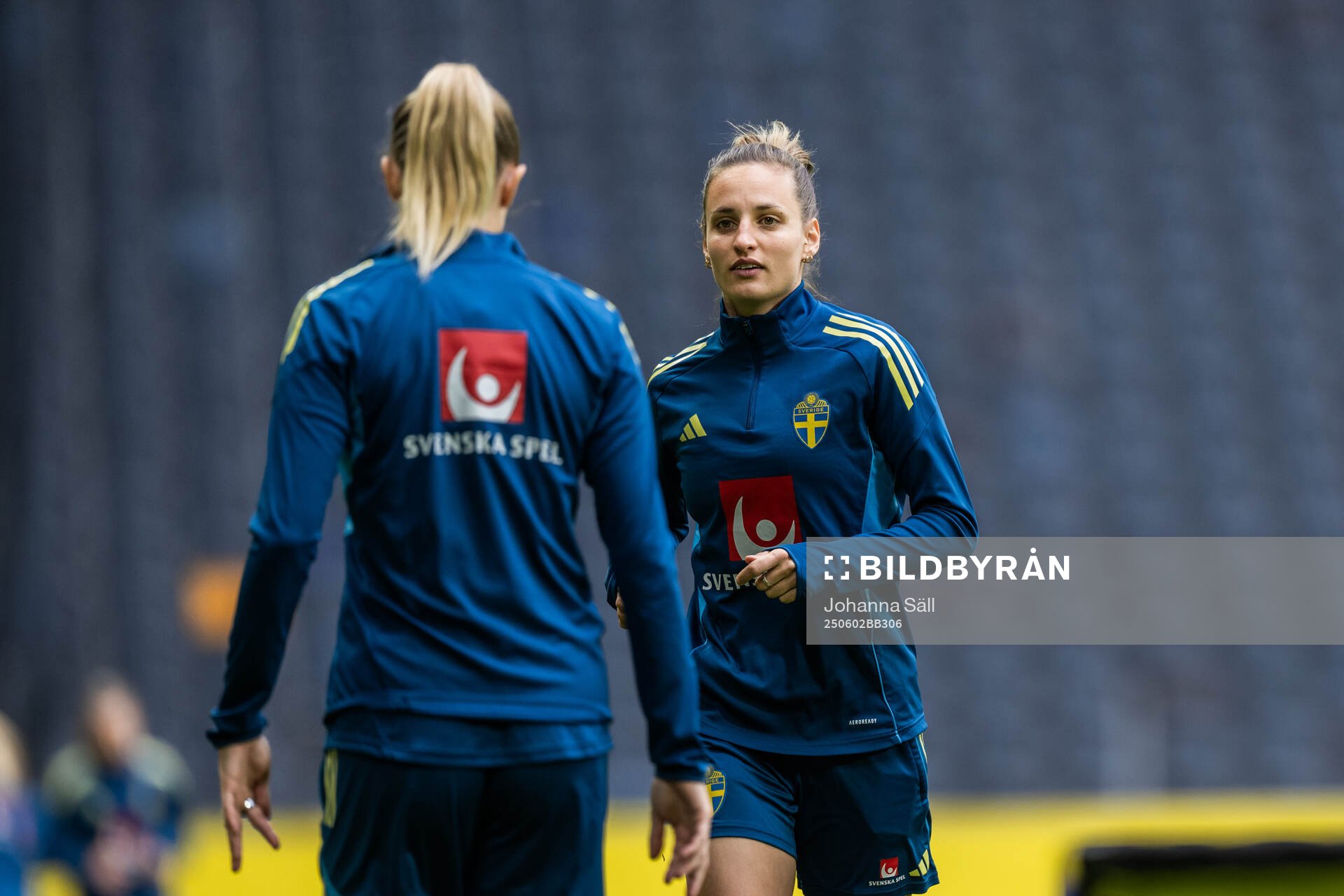 Nathalie Björn of the Swedish women’s national football