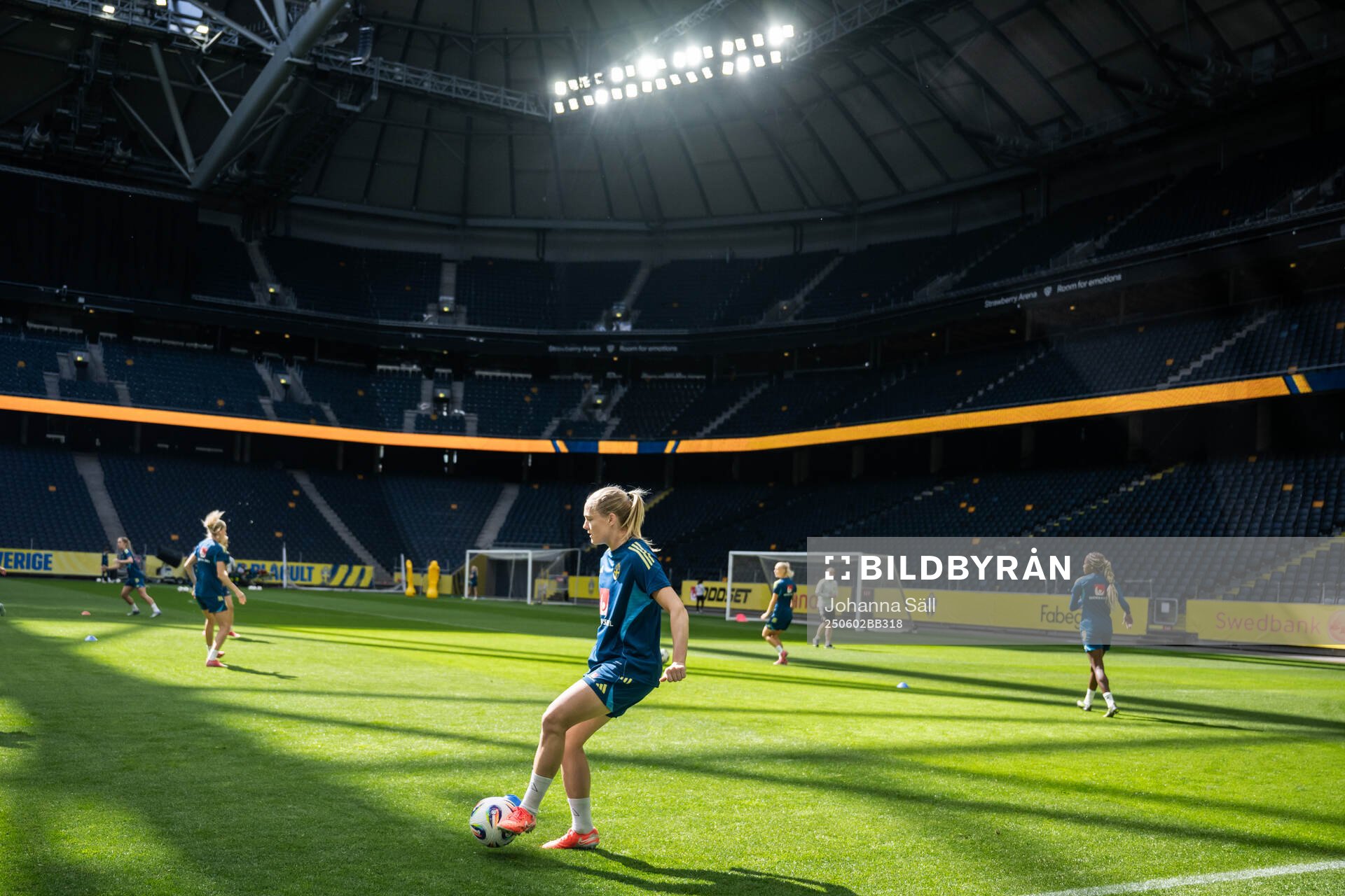 Magdalena Eriksson of the Swedish women’s national
