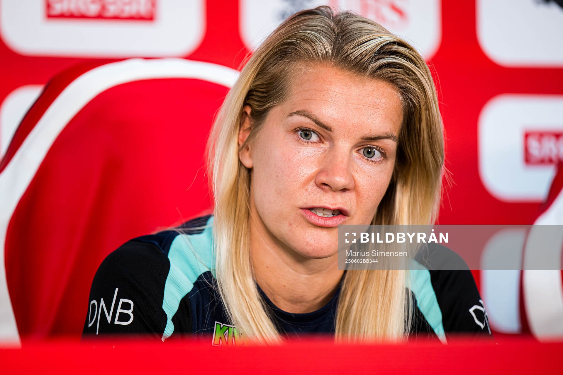 Ada Martine Stolsmo Hegerberg of the Norwegian women's