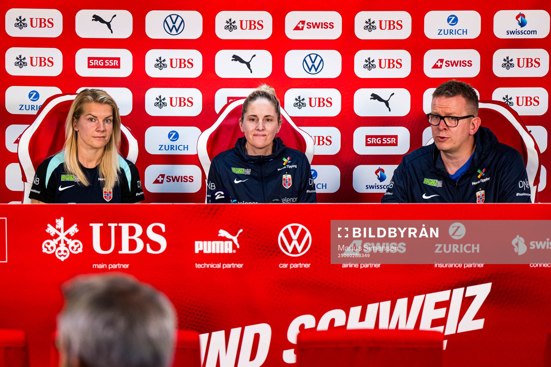Ada Martine Stolsmo Hegerberg, head coach Gemma Grainger