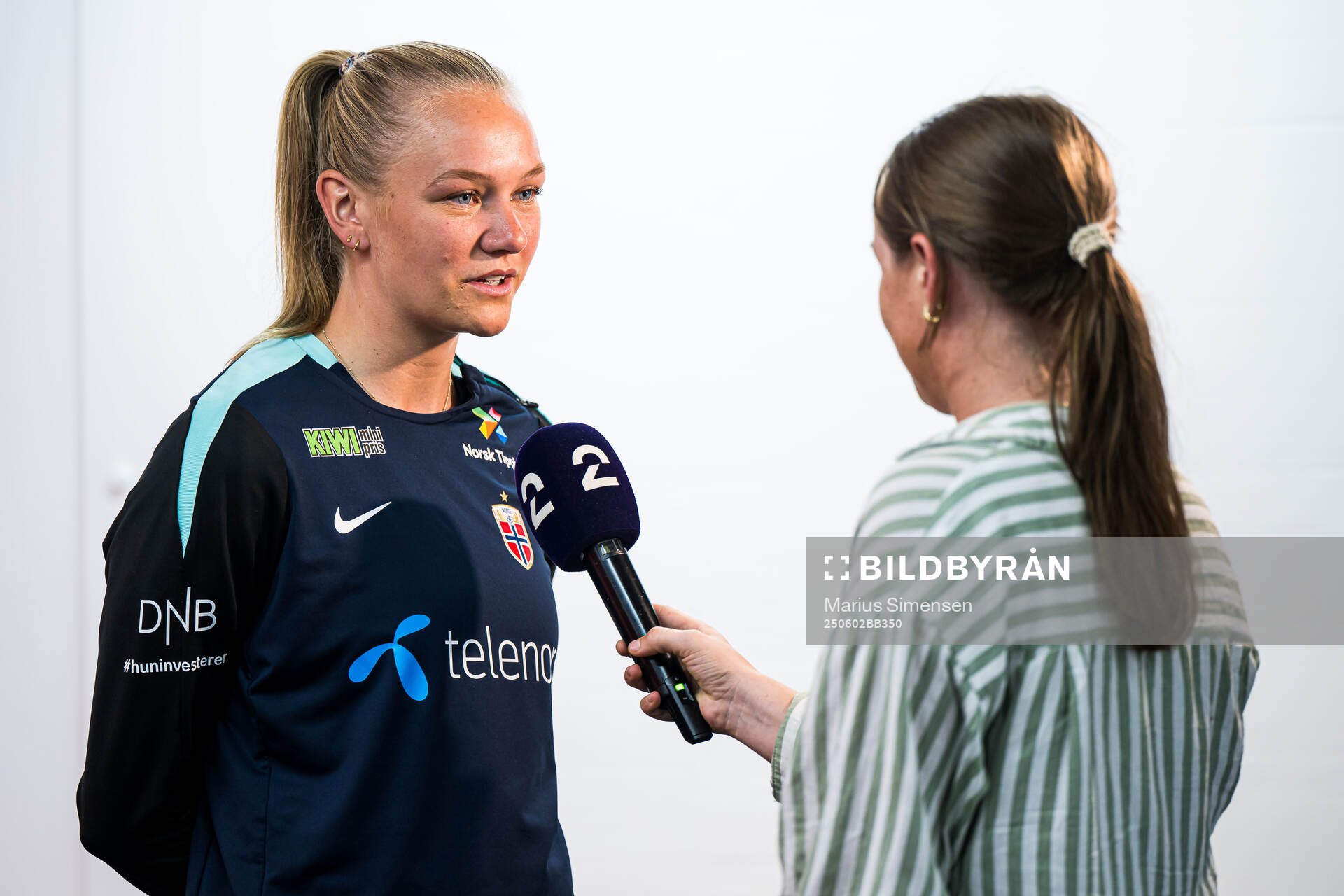 Frida Leonhardsen Maanum of the Norwegian women's national